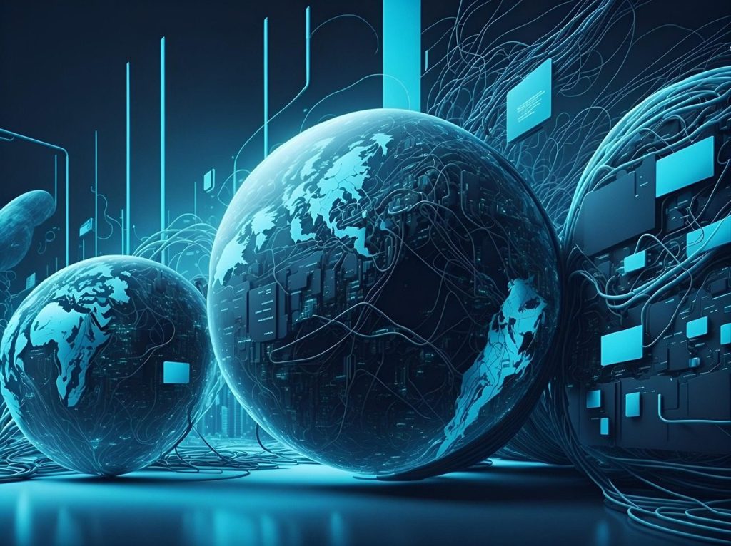 technology, computer, internet, business, communication, digital, social, mobile, iot, ai generated